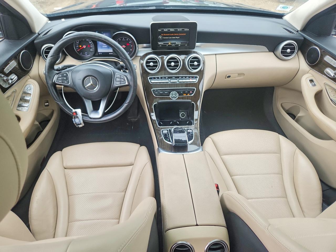 2016 Mercedes-benz C 300 4matic Black vin: 55SWF4KB3GU145977