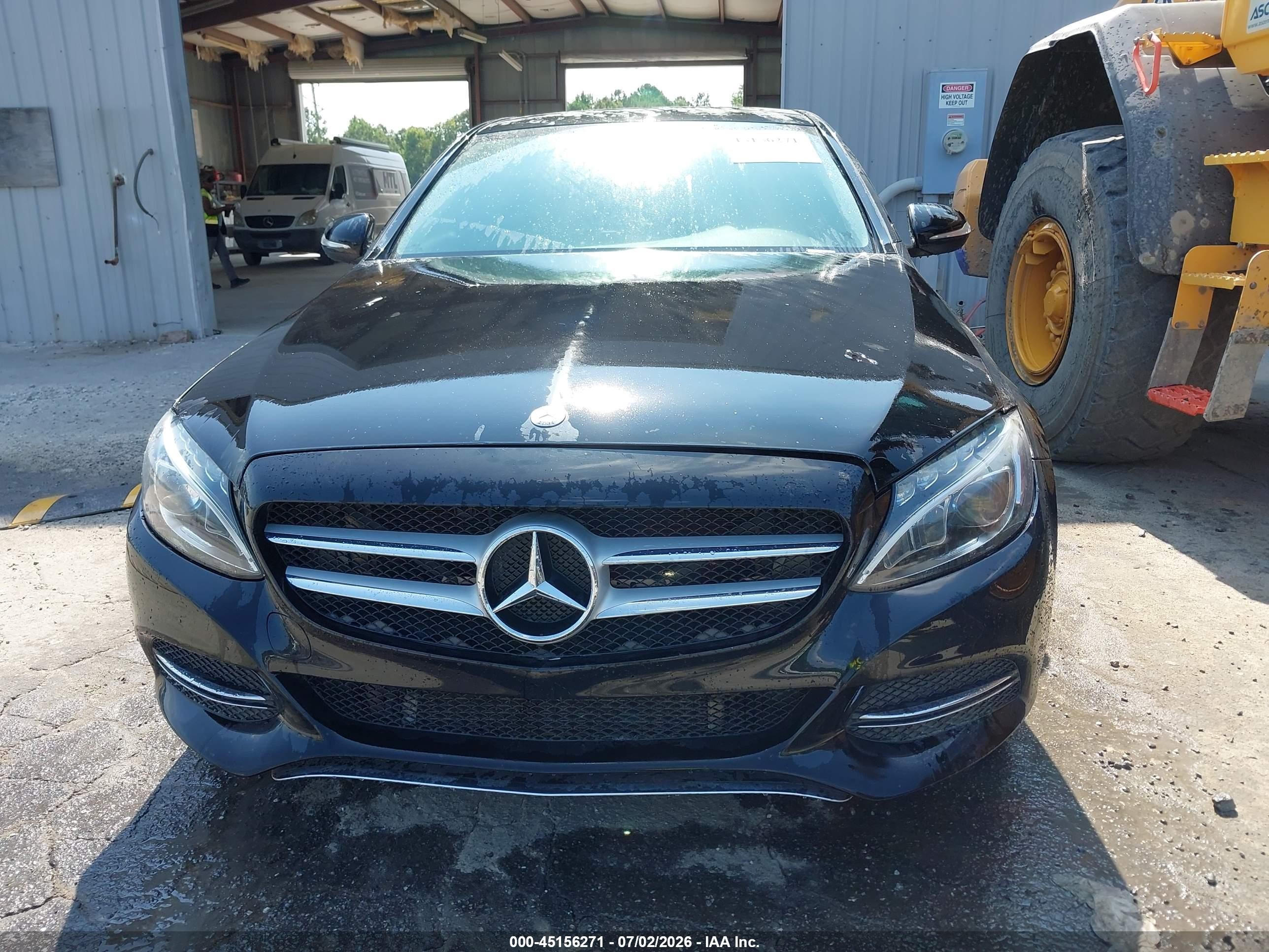 2015 Mercedes-benz C 300 4matic/luxury 4matic/sport 4matic Black vin: 55SWF4KB4FU014880