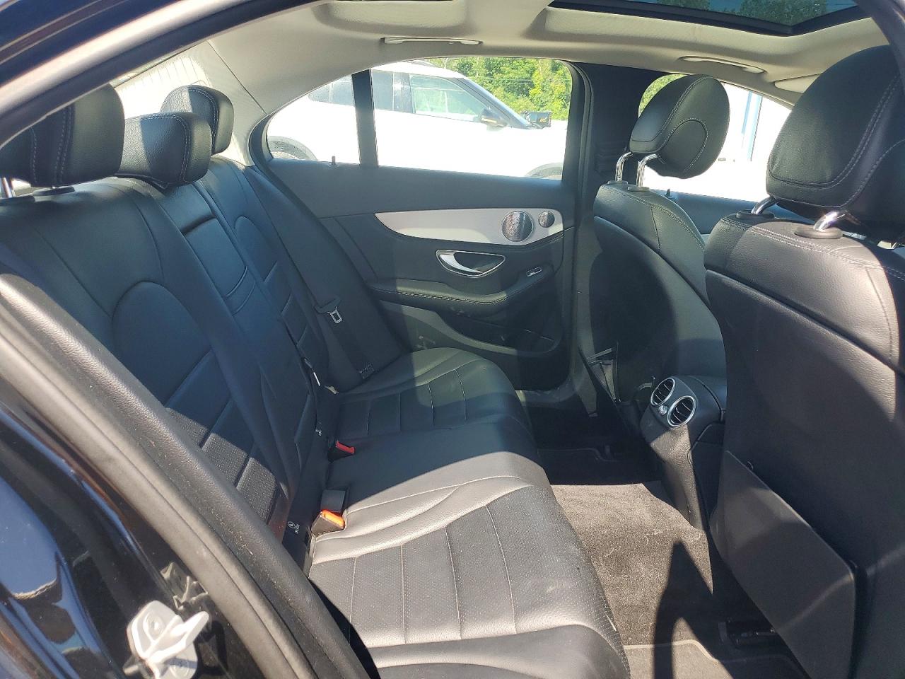 2015 Mercedes-benz C 300 4matic Black vin: 55SWF4KB4FU015303