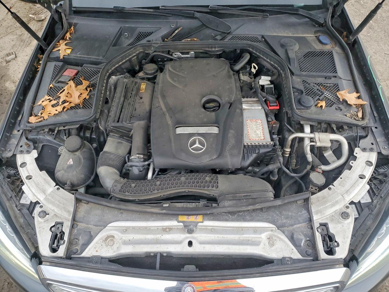 2015 Mercedes-benz C 300 4matic Gray vin: 55SWF4KB4FU019352