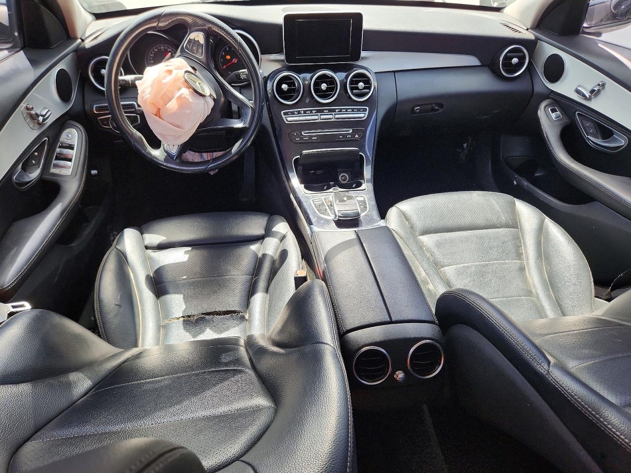 2015 Mercedes-benz C 300 4matic Gray vin: 55SWF4KB4FU020713