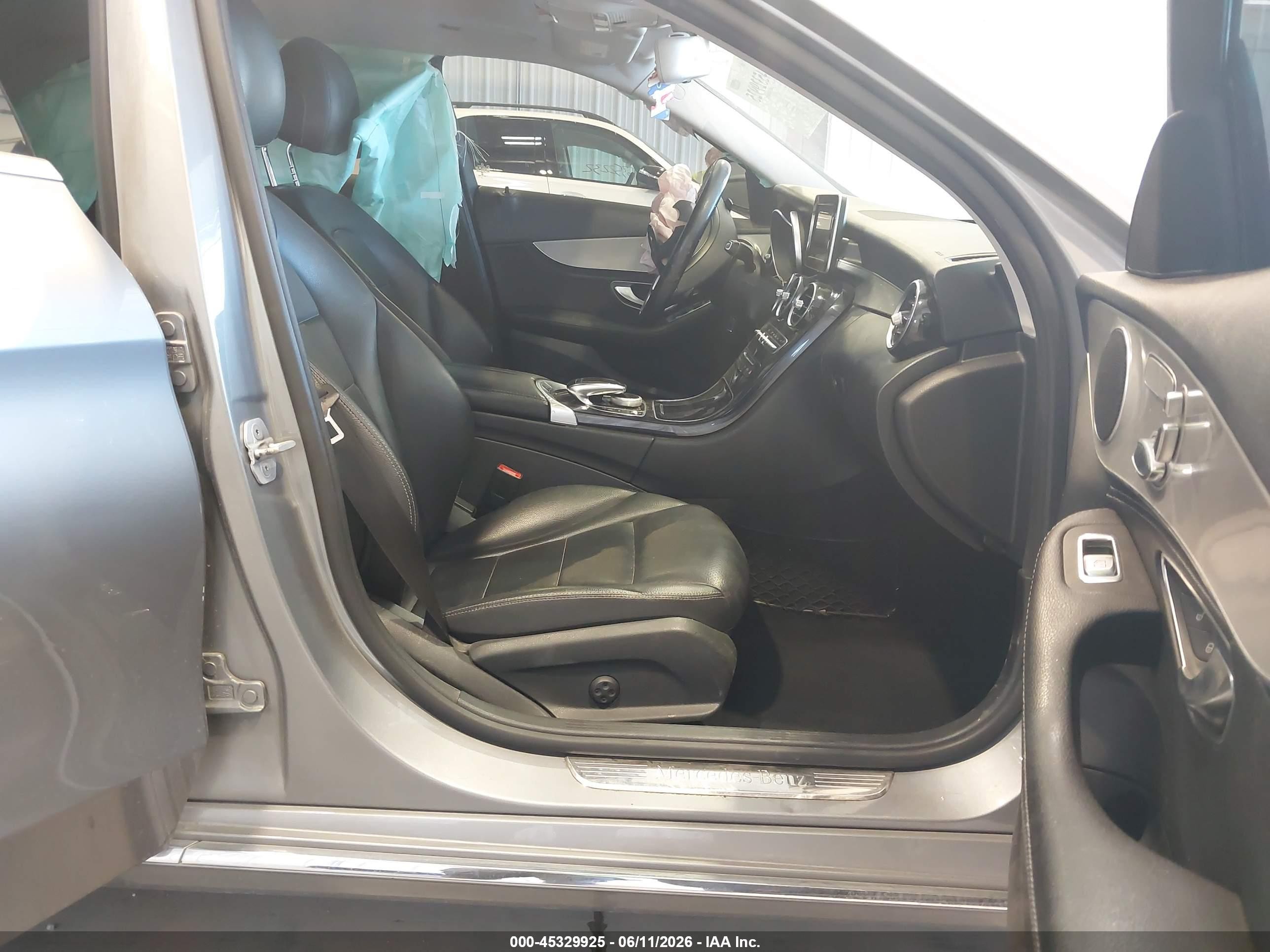 2015 Mercedes-benz C 300 4matic Gray vin: 55SWF4KB4FU020856