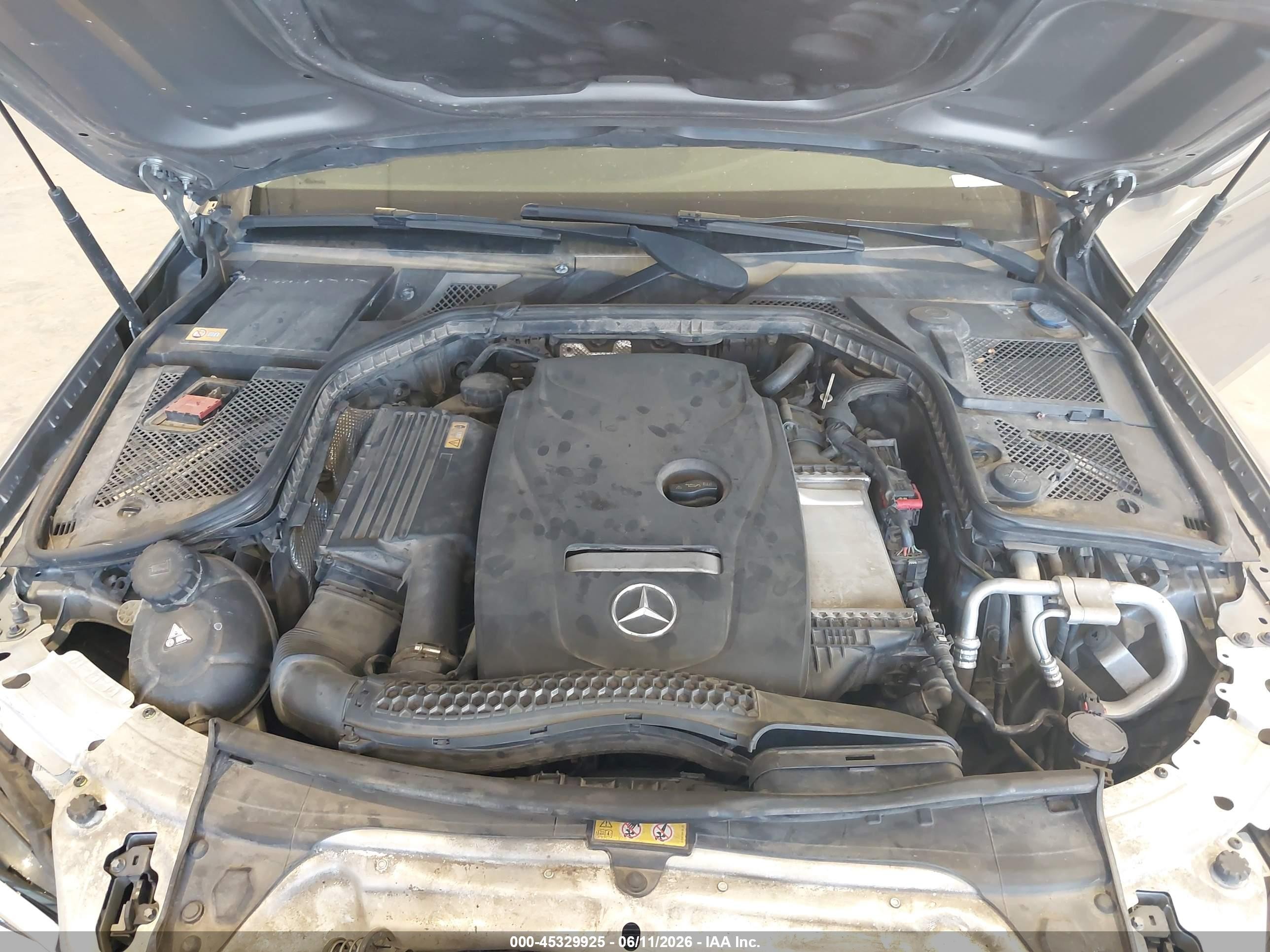 2015 Mercedes-benz C 300 4matic Gray vin: 55SWF4KB4FU020856