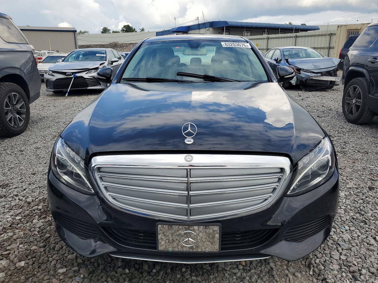 2015 Mercedes-benz C 300 4matic Black vin: 55SWF4KB4FU027905
