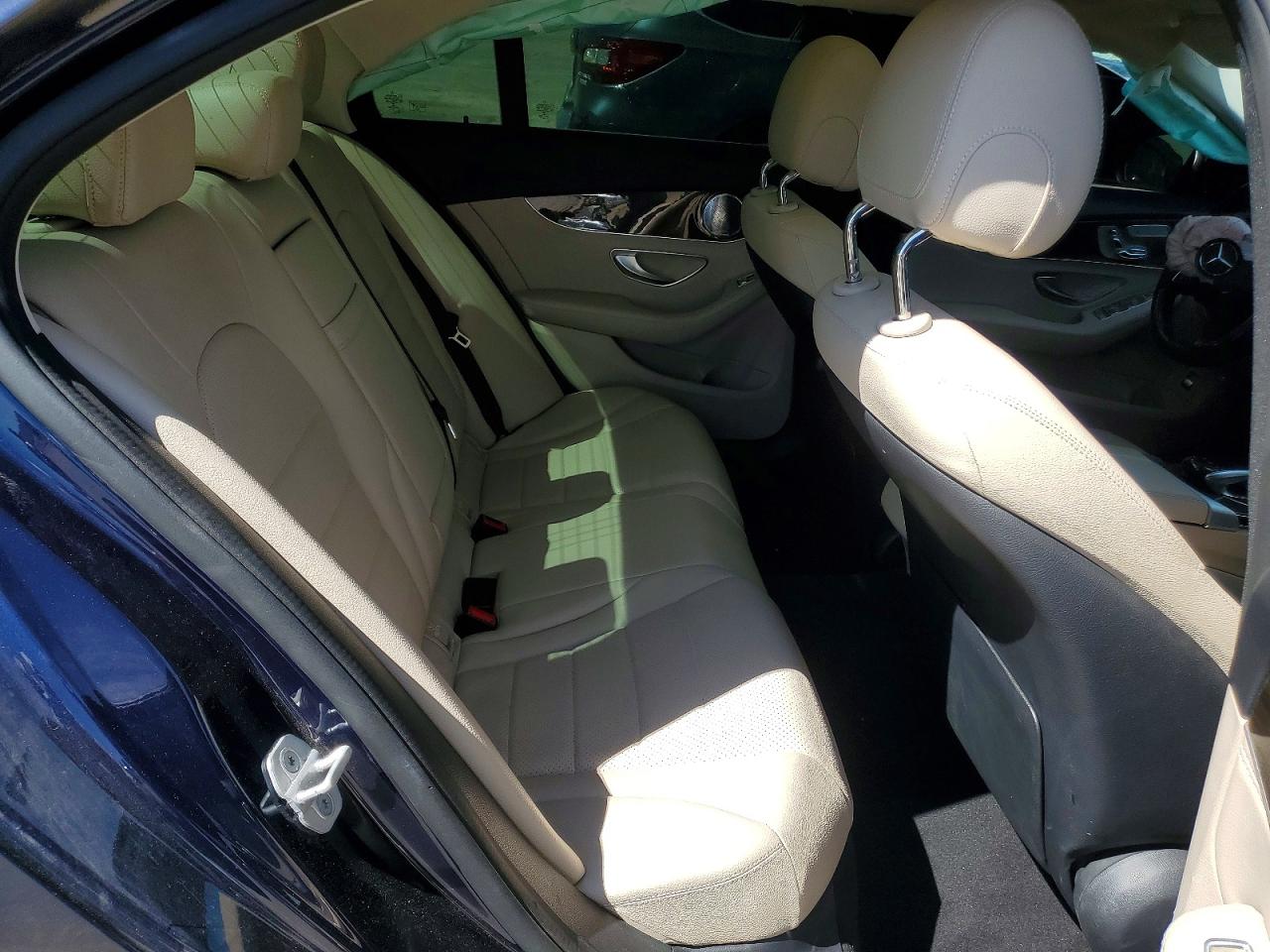 2015 Mercedes-benz C 300 4matic Blue vin: 55SWF4KB4FU029895