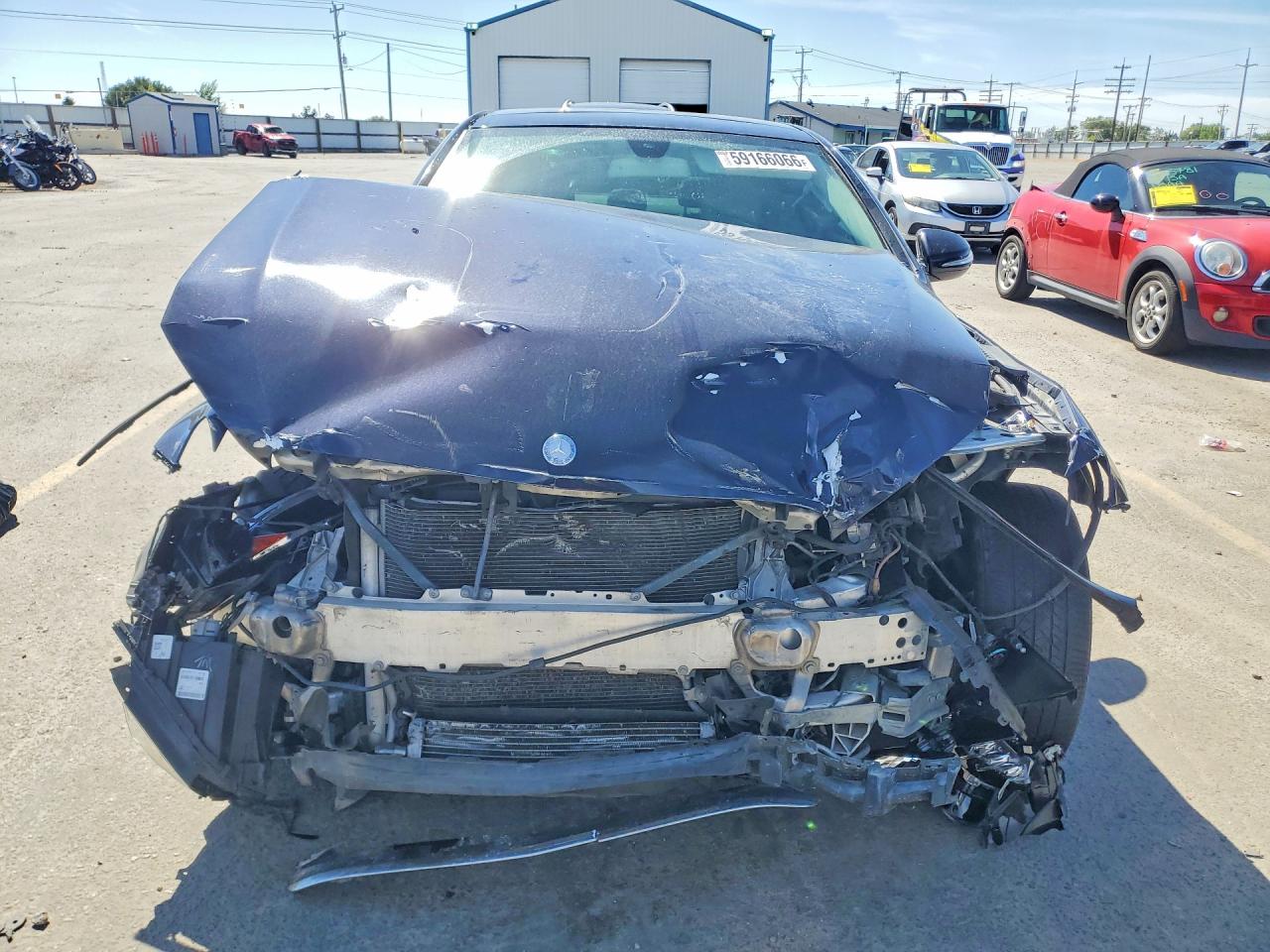 2015 Mercedes-benz C 300 4matic Blue vin: 55SWF4KB4FU029895