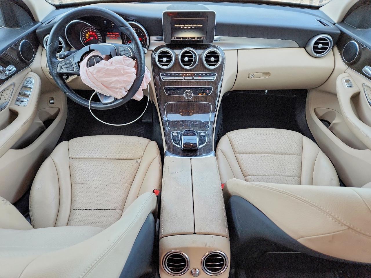 2015 Mercedes-benz C 300 4mat Blue vin: 55SWF4KB4FU075050