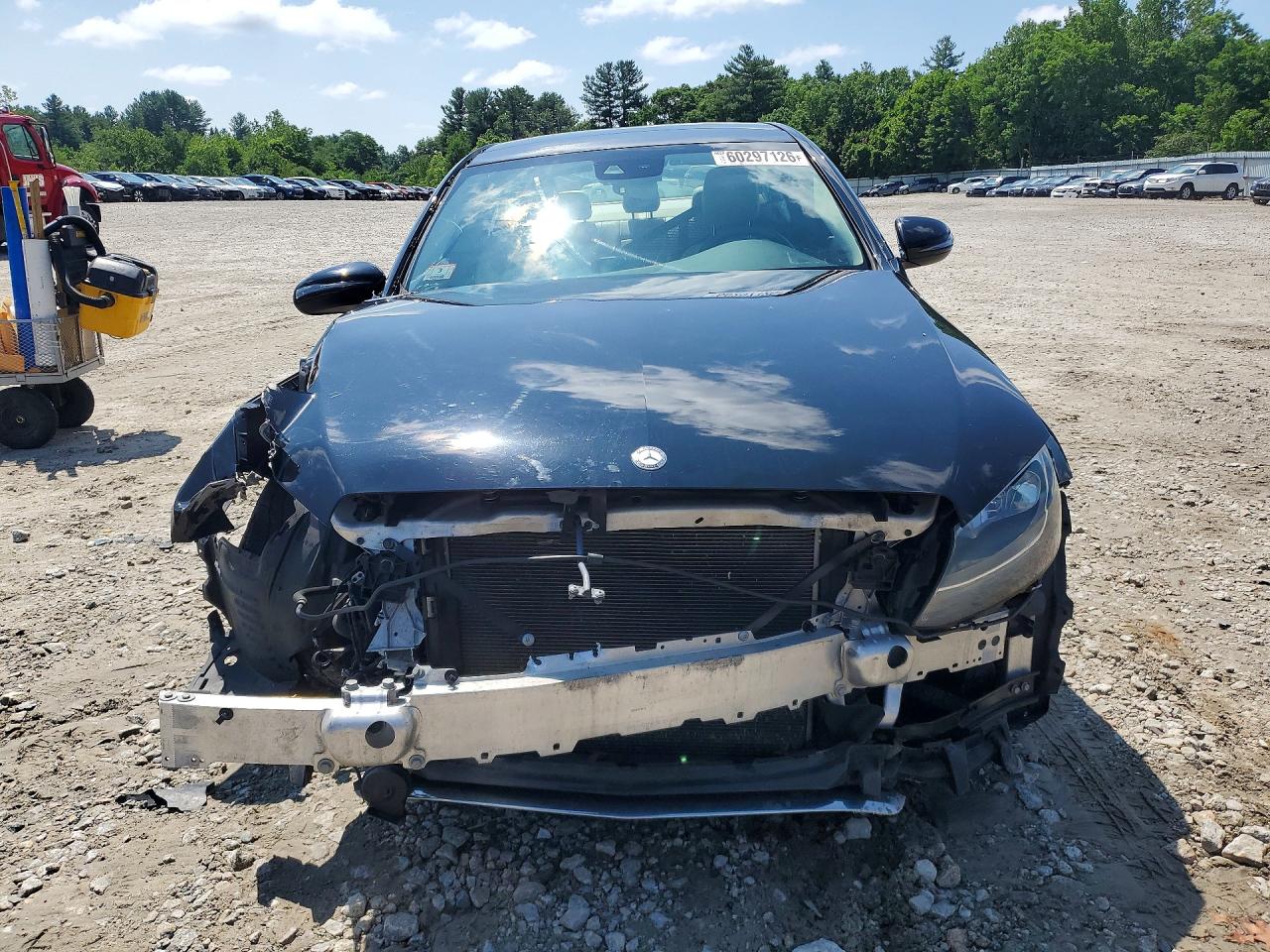 2017 Mercedes-benz C 300 4matic Black vin: 55SWF4KB4HU205105