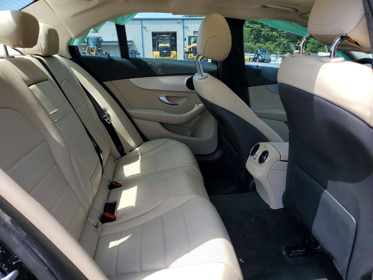 2017 Mercedes-benz C 300 4matic Black vin: 55SWF4KB4HU205105