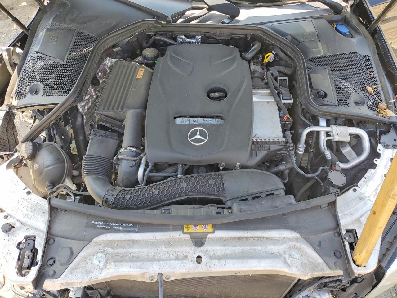 2017 Mercedes-benz C 300 4matic Black vin: 55SWF4KB4HU205105