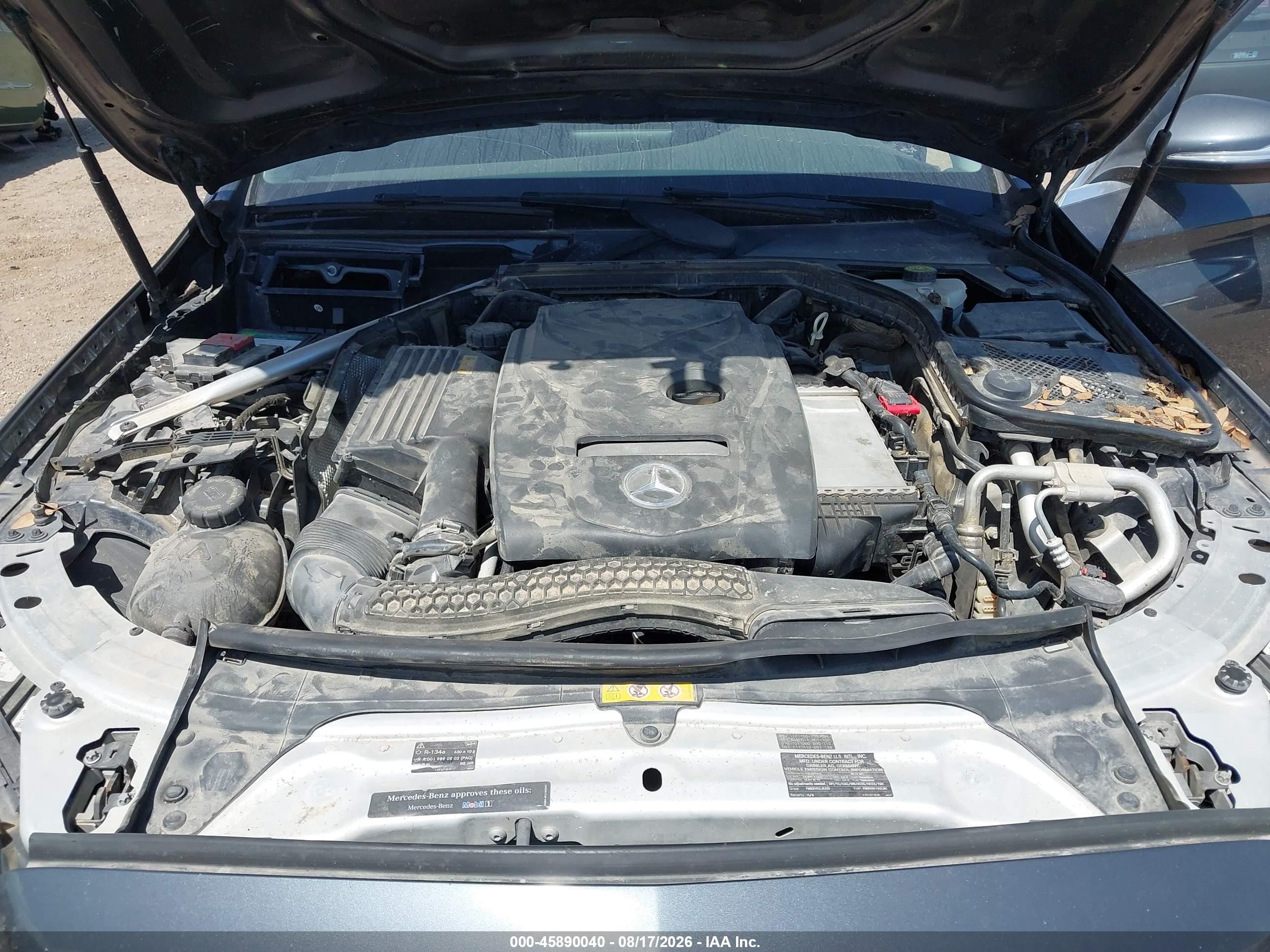 2015 Mercedes-benz C 300 4matic Gray vin: 55SWF4KB5FU001233