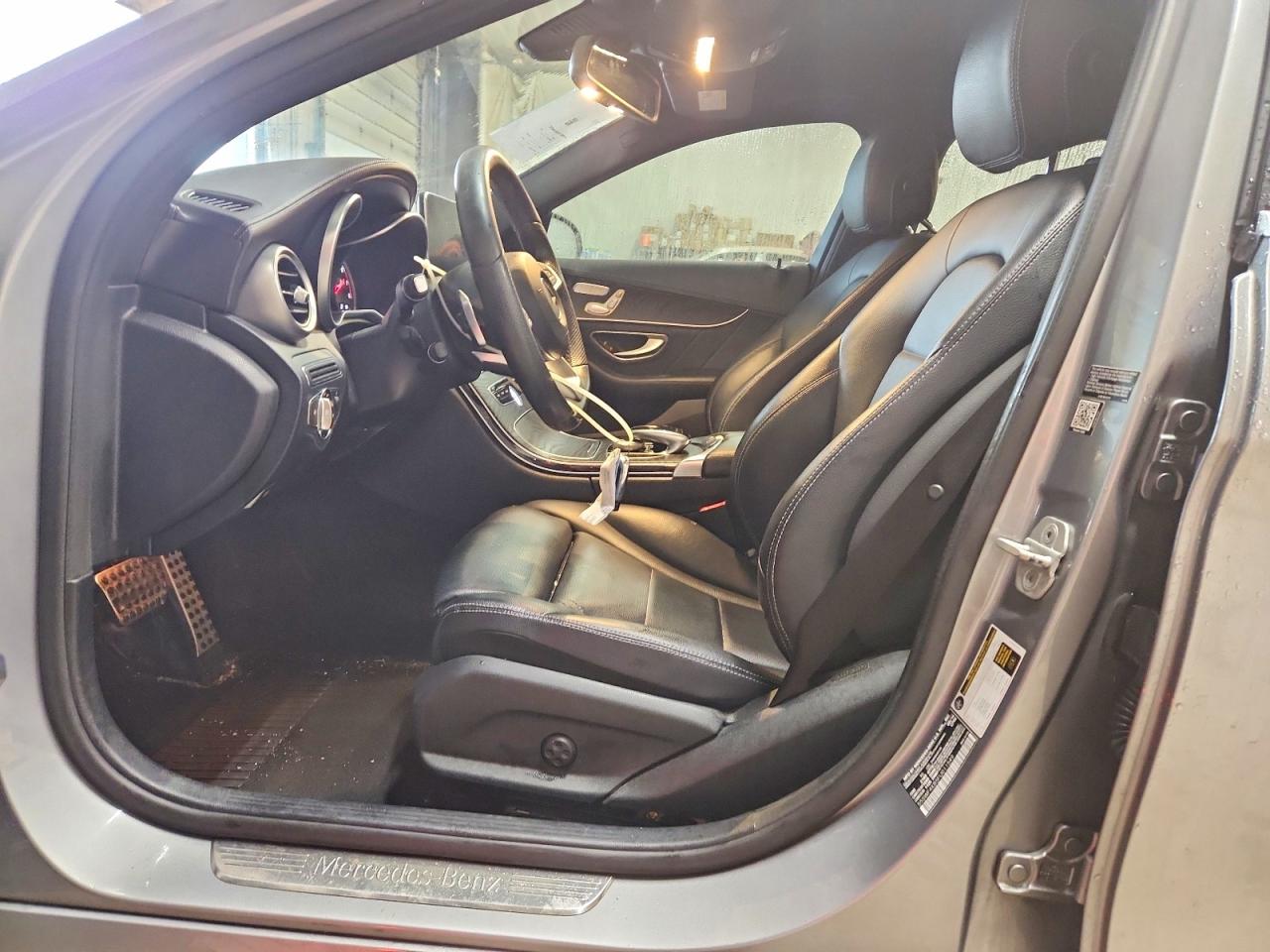 2015 Mercedes-benz C 300 4matic Gray vin: 55SWF4KB5FU011549