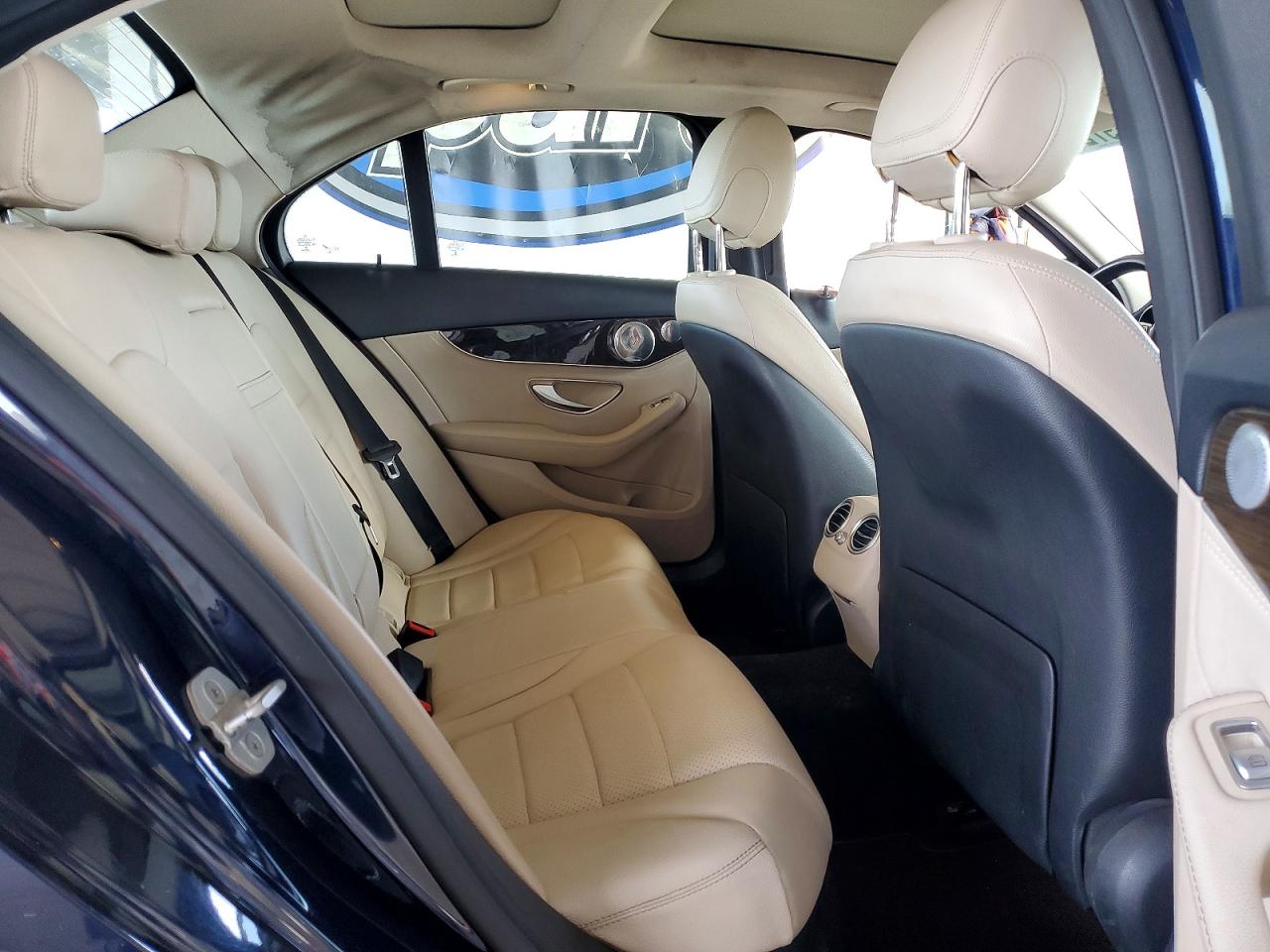 2015 Mercedes-benz C 300 4matic Blue vin: 55SWF4KB5FU012460