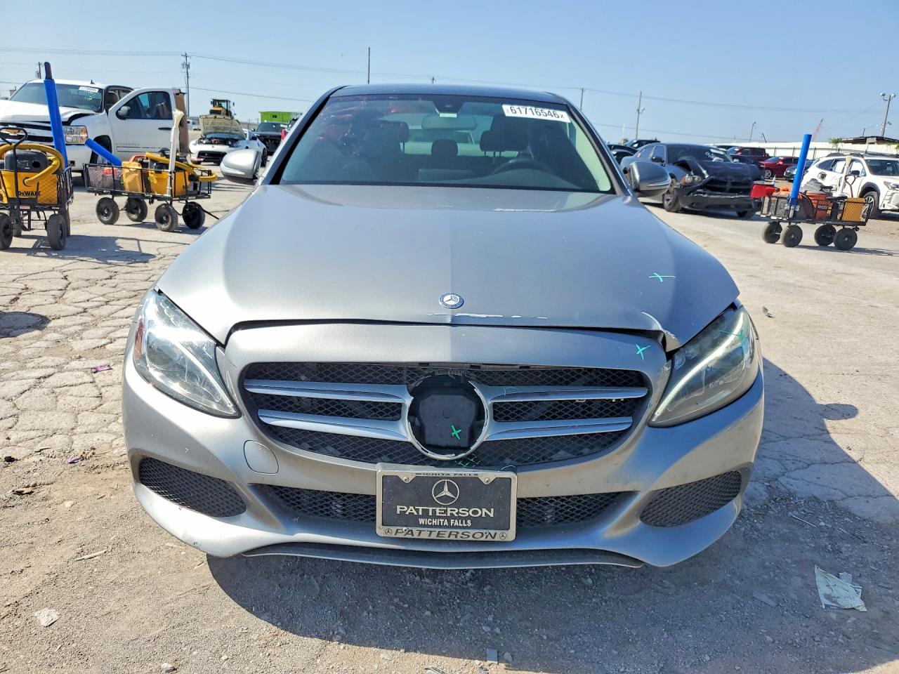 2015 Mercedes-benz C 300 4matic Silver vin: 55SWF4KB5FU013866