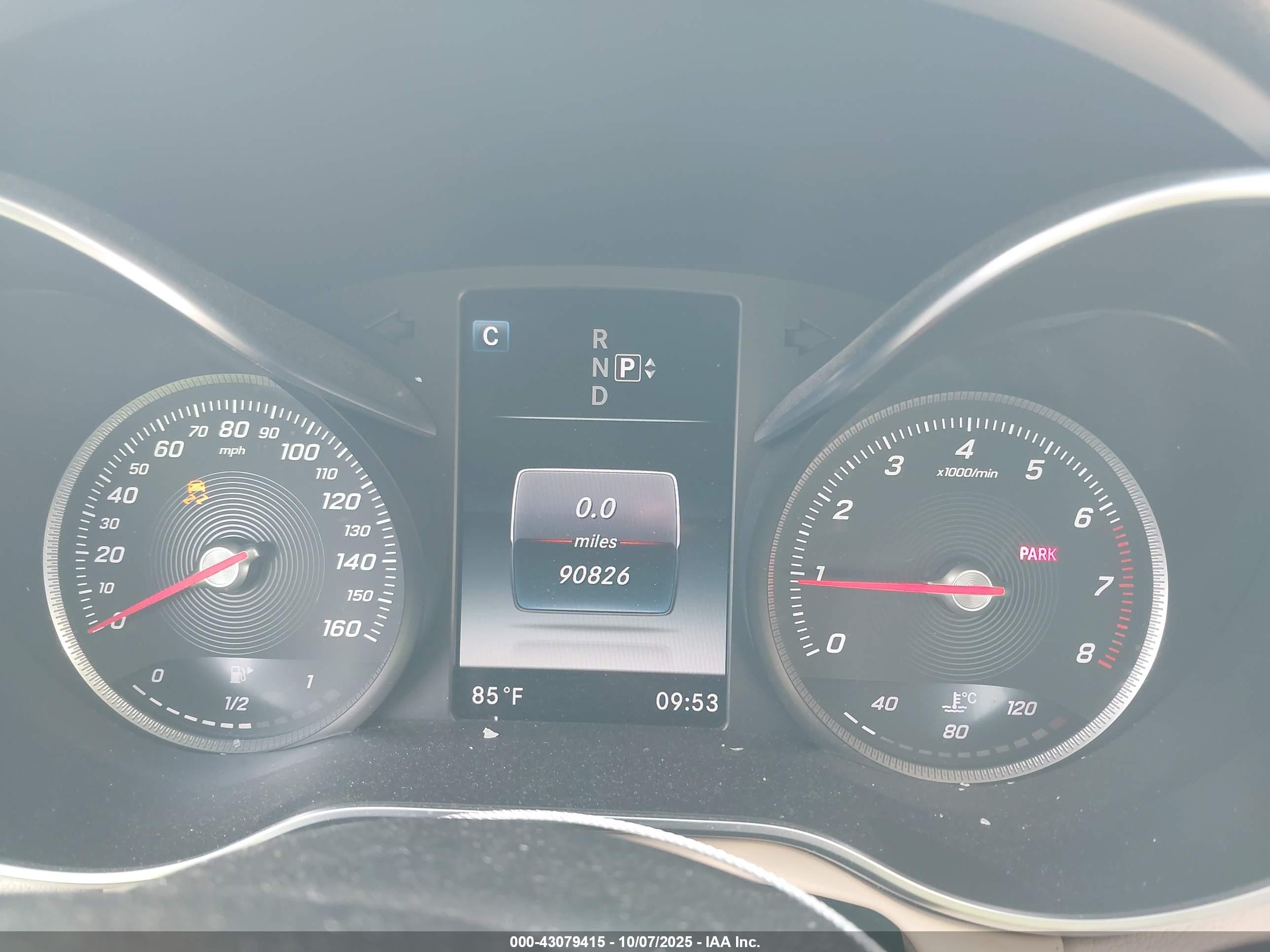 2015 Mercedes-benz C 300 4matic/luxury 4matic/sport 4matic Черный vin: 55SWF4KB5FU031879