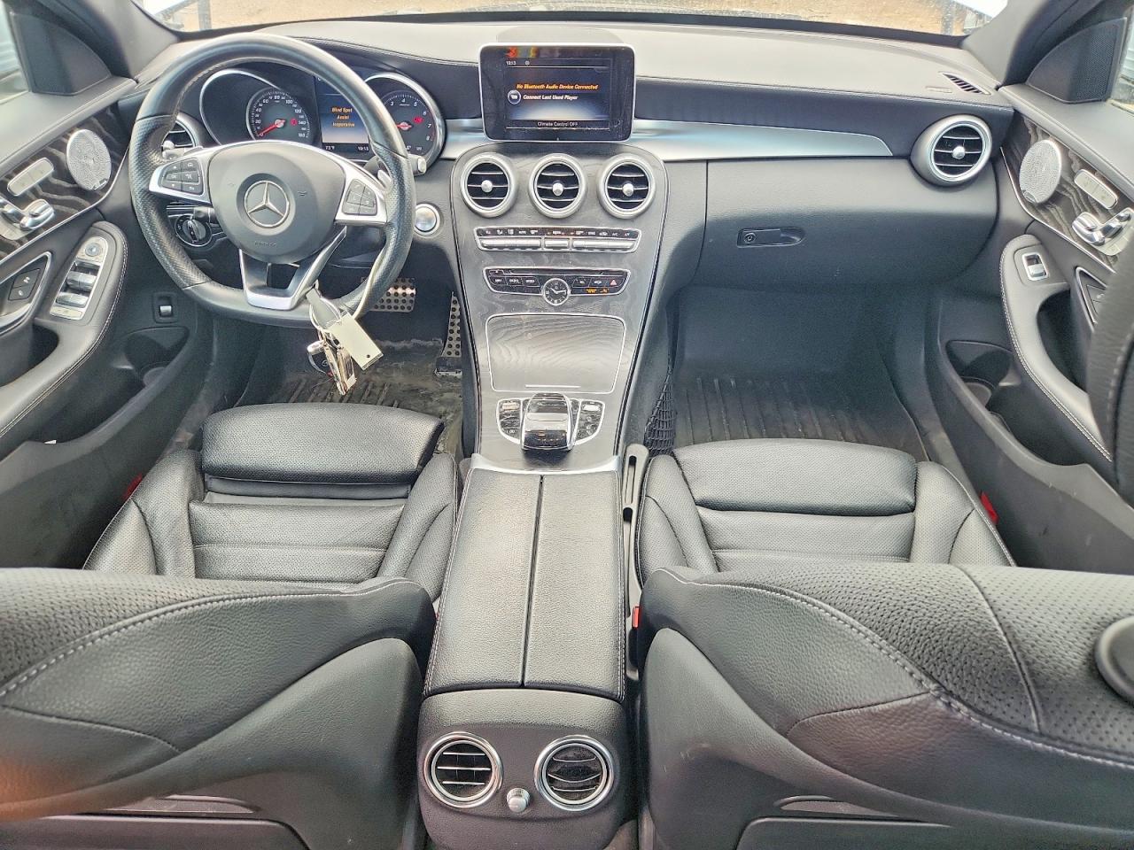 2015 Mercedes-benz C 300 4matic Silver vin: 55SWF4KB5FU072173