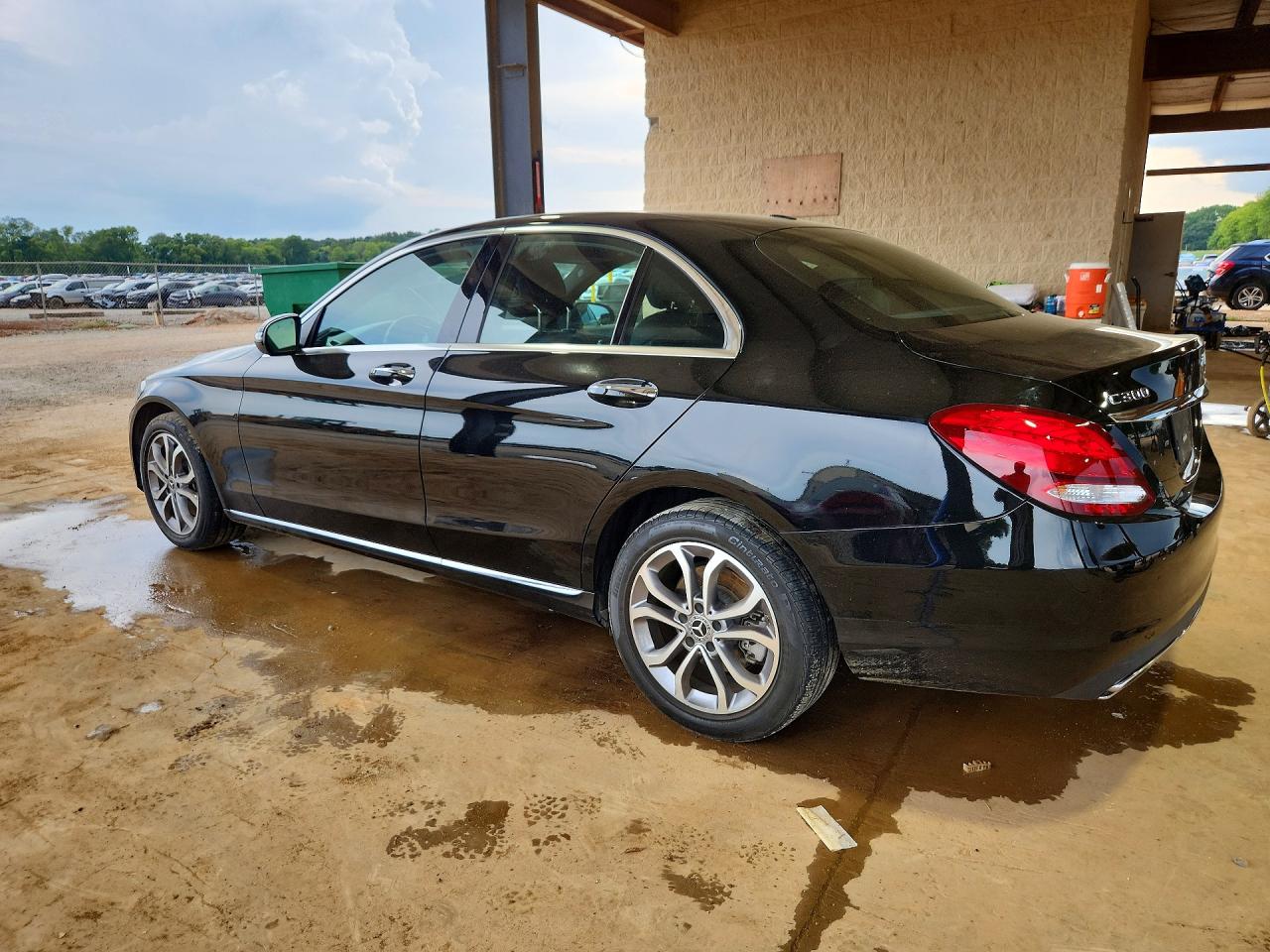 2018 Mercedes-benz C 300 4matic Black vin: 55SWF4KB5JU270681