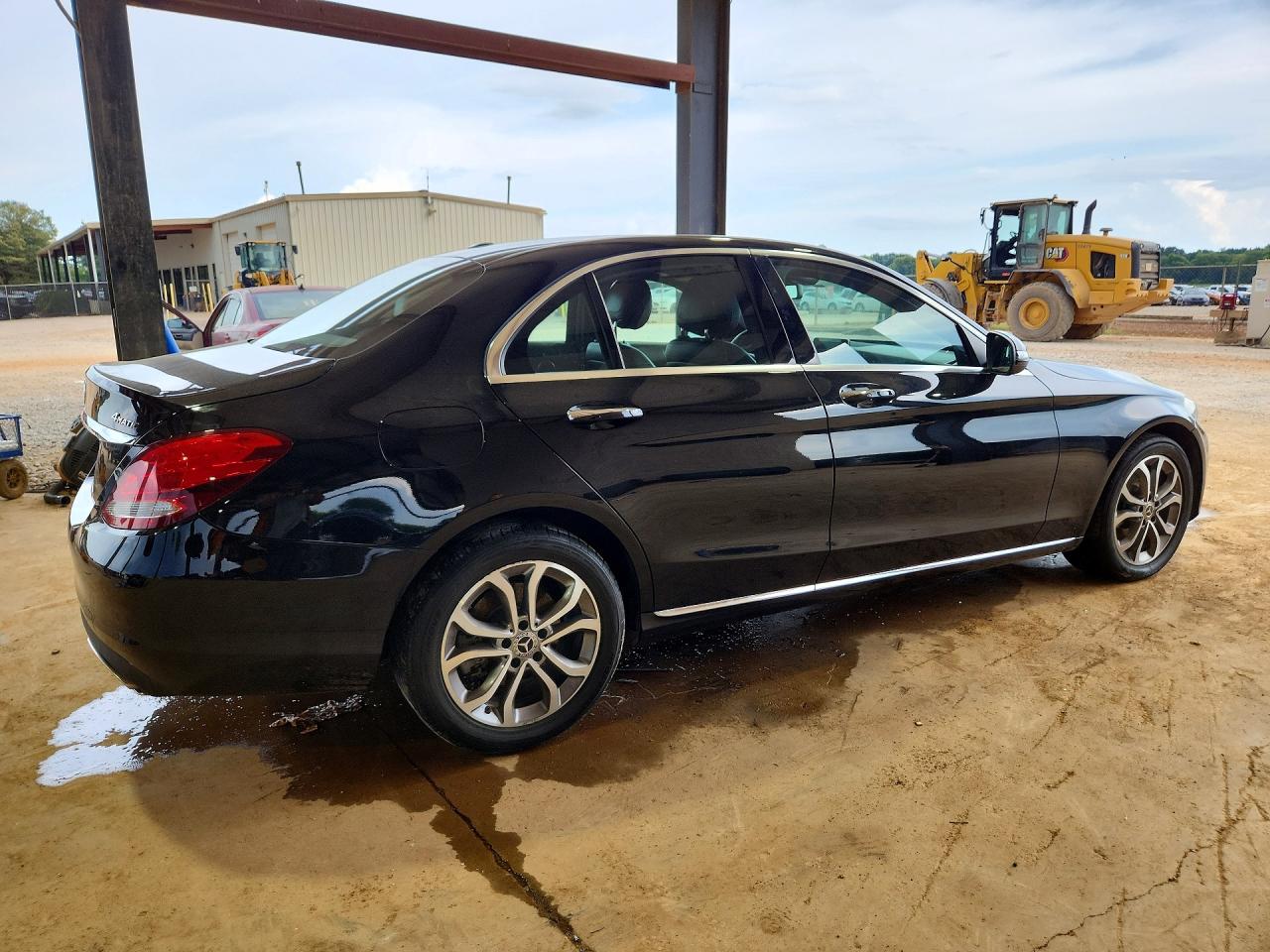 2018 Mercedes-benz C 300 4matic Black vin: 55SWF4KB5JU270681