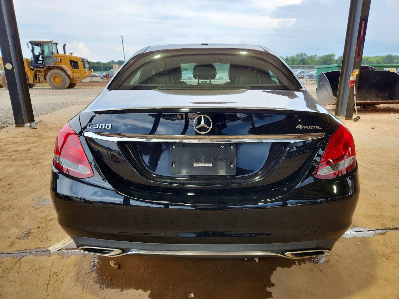 2018 Mercedes-benz C 300 4matic Black vin: 55SWF4KB5JU270681