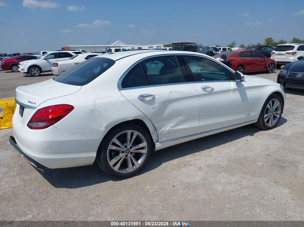 2018 Mercedes-benz C 300 4matic White vin: 55SWF4KB5JU274925