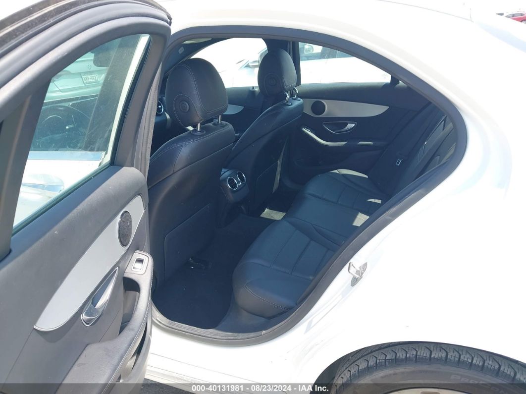2018 Mercedes-benz C 300 4matic White vin: 55SWF4KB5JU274925