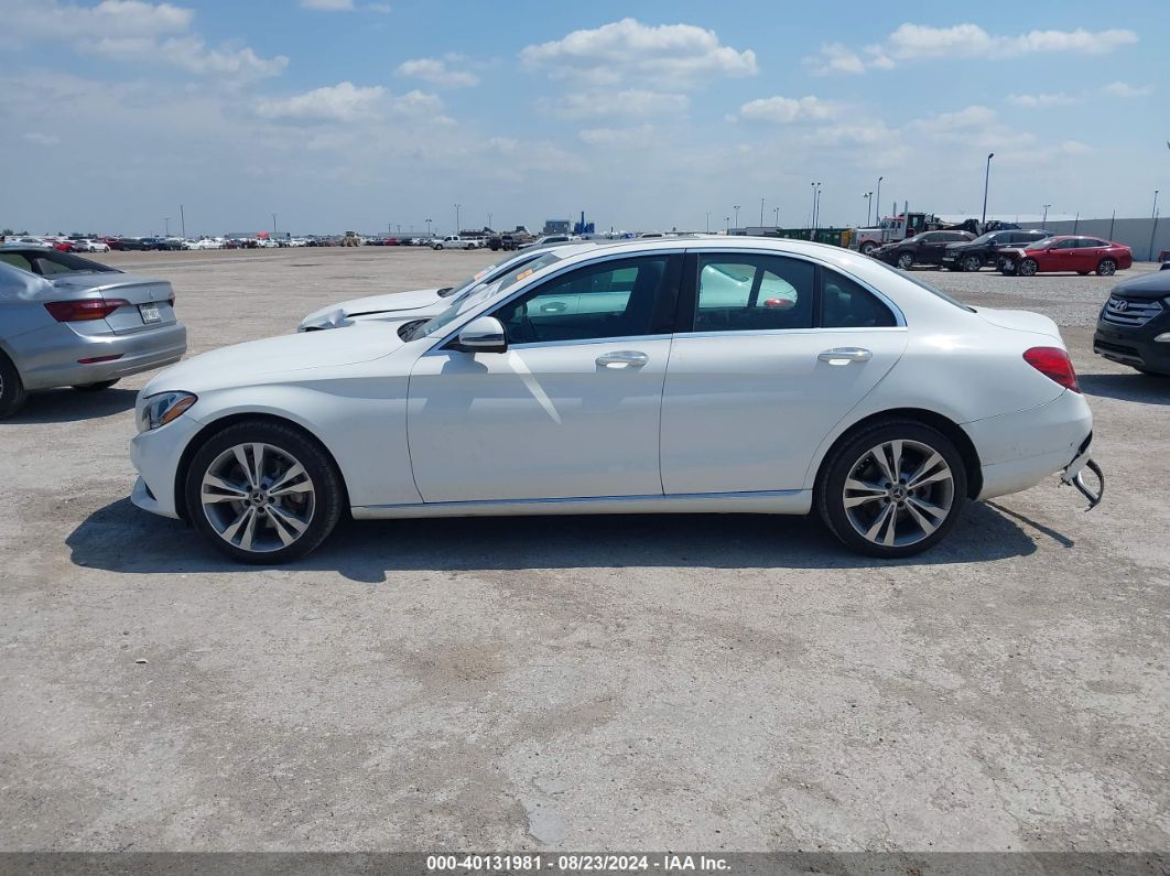 2018 Mercedes-benz C 300 4matic White vin: 55SWF4KB5JU274925