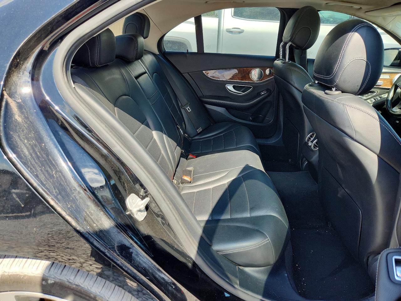 2015 Mercedes-benz C 300 4matic Black vin: 55SWF4KB6FU003735