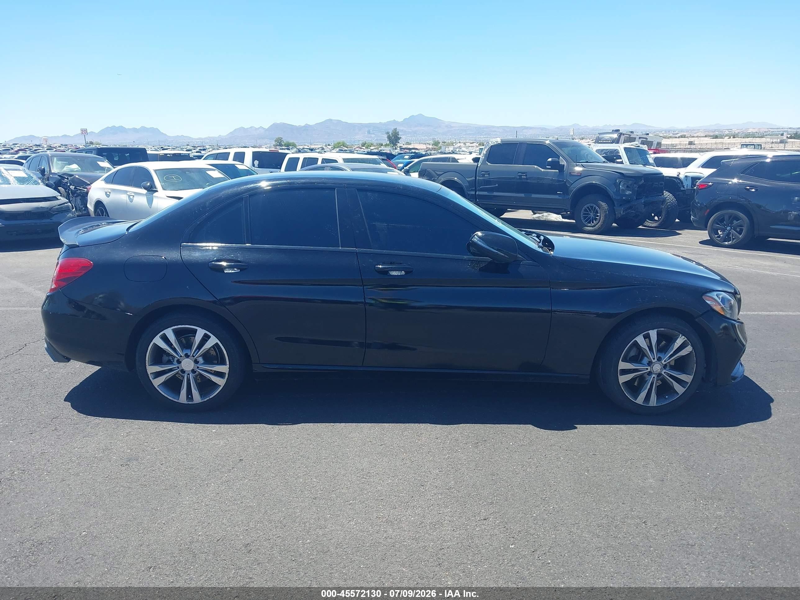2015 Mercedes-benz C 300 4matic/luxury 4matic/sport 4matic Black vin: 55SWF4KB6FU006926