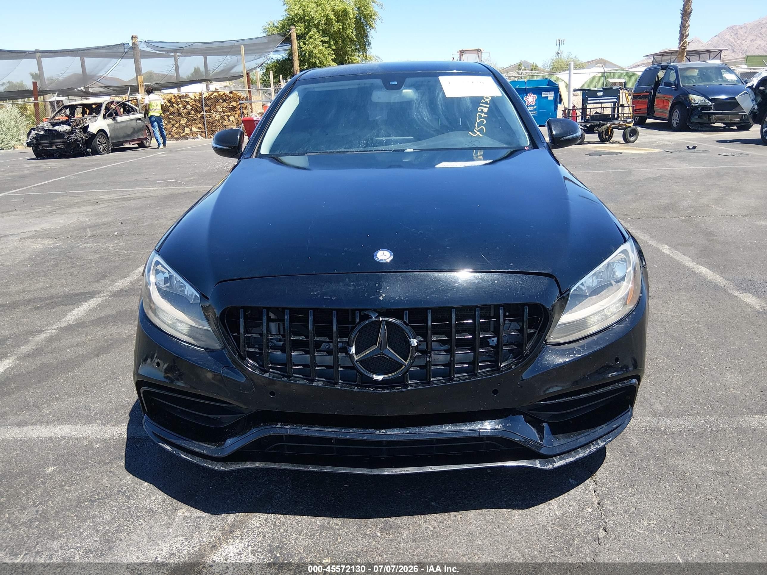 2015 Mercedes-benz C 300 4matic/luxury 4matic/sport 4matic Black vin: 55SWF4KB6FU006926