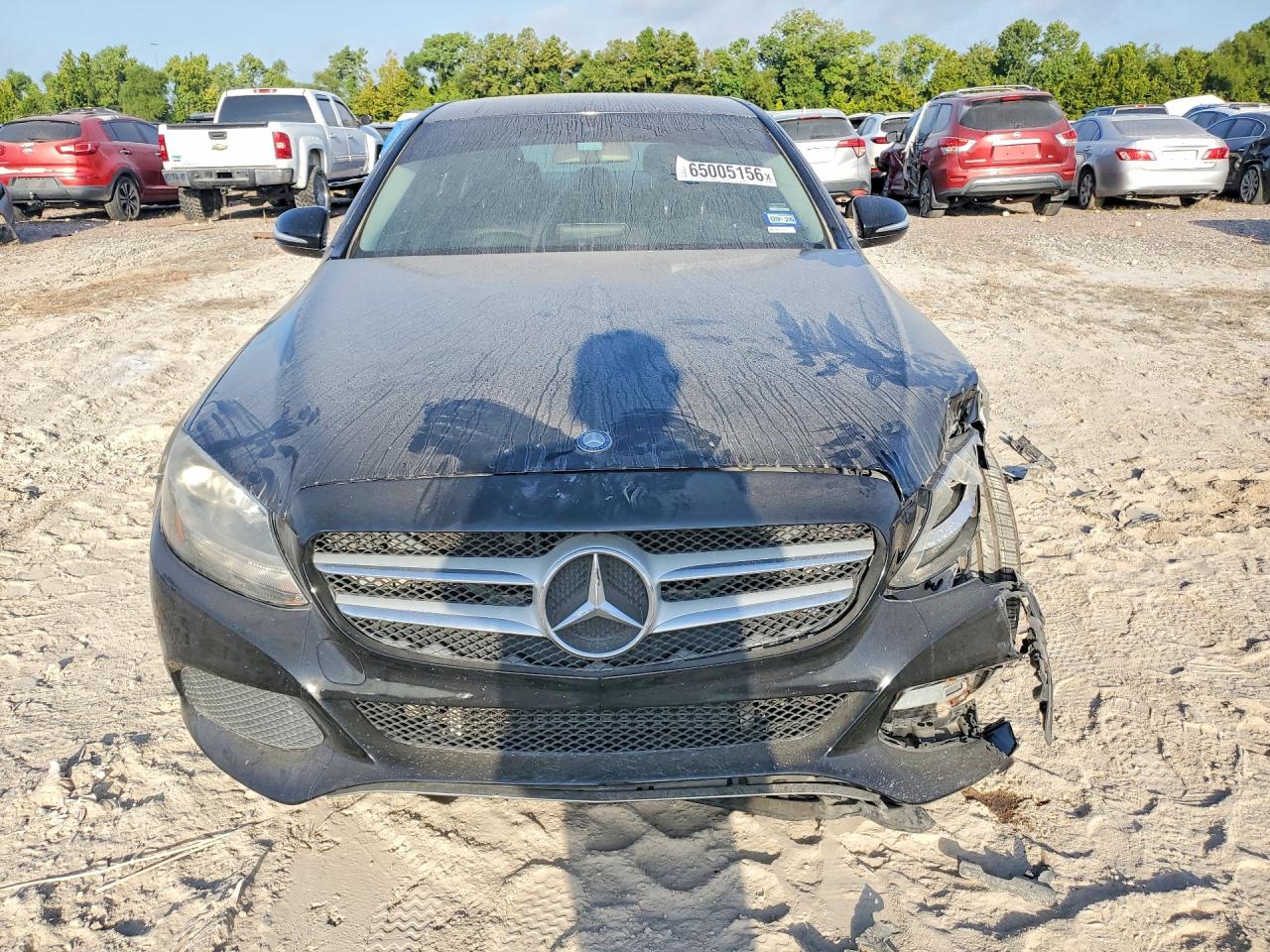 2015 Mercedes-benz C 300 4matic Черный vin: 55SWF4KB6FU015996