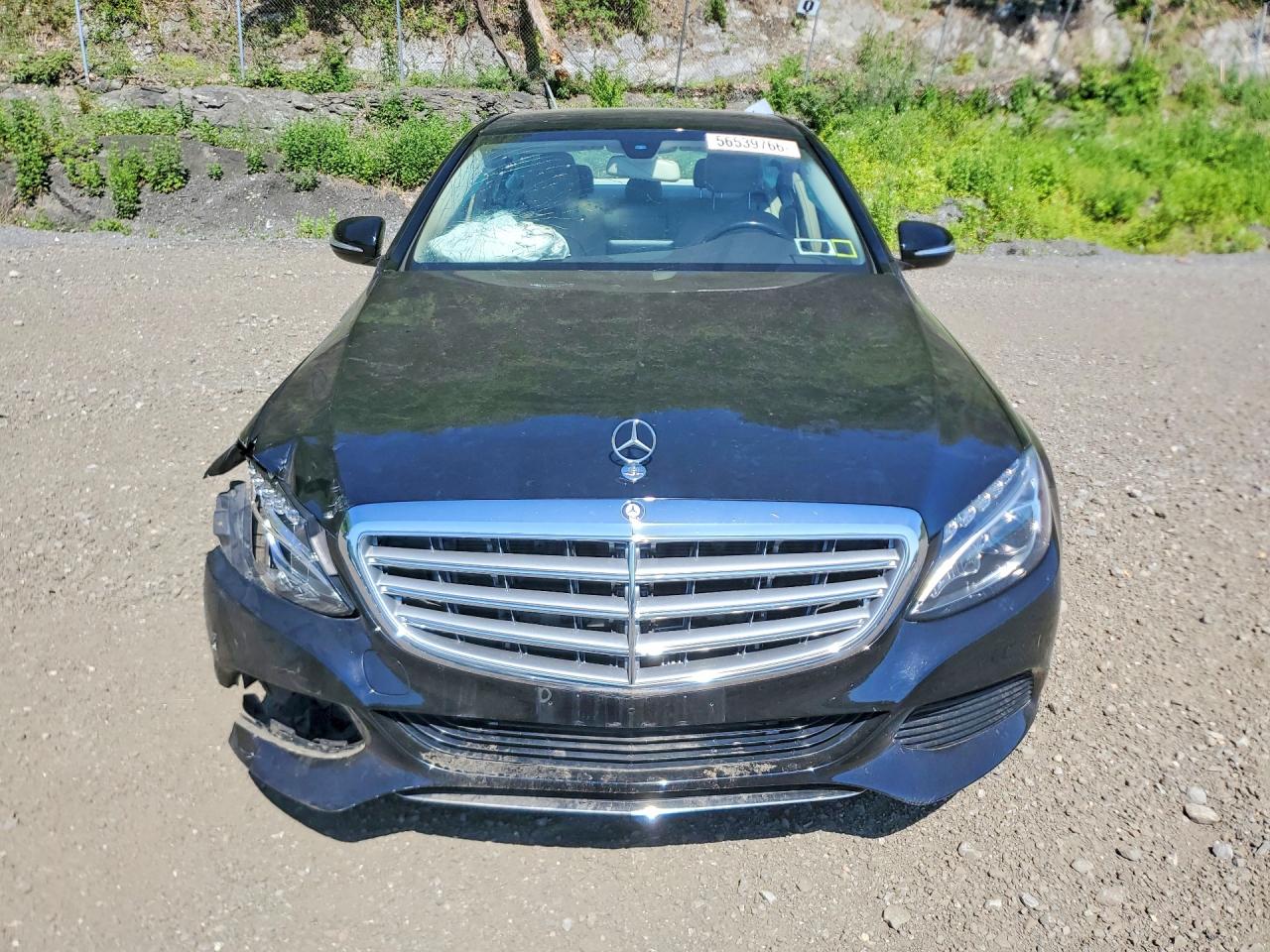 2015 Mercedes-benz C 300 4matic Black vin: 55SWF4KB6FU022074