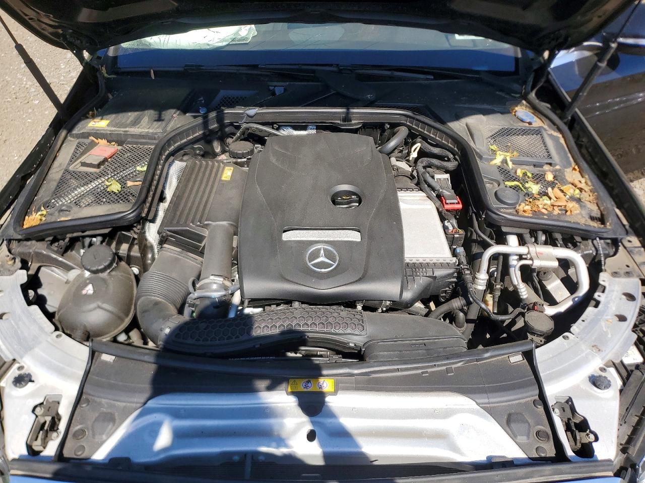 2015 Mercedes-benz C 300 4matic Black vin: 55SWF4KB6FU022074