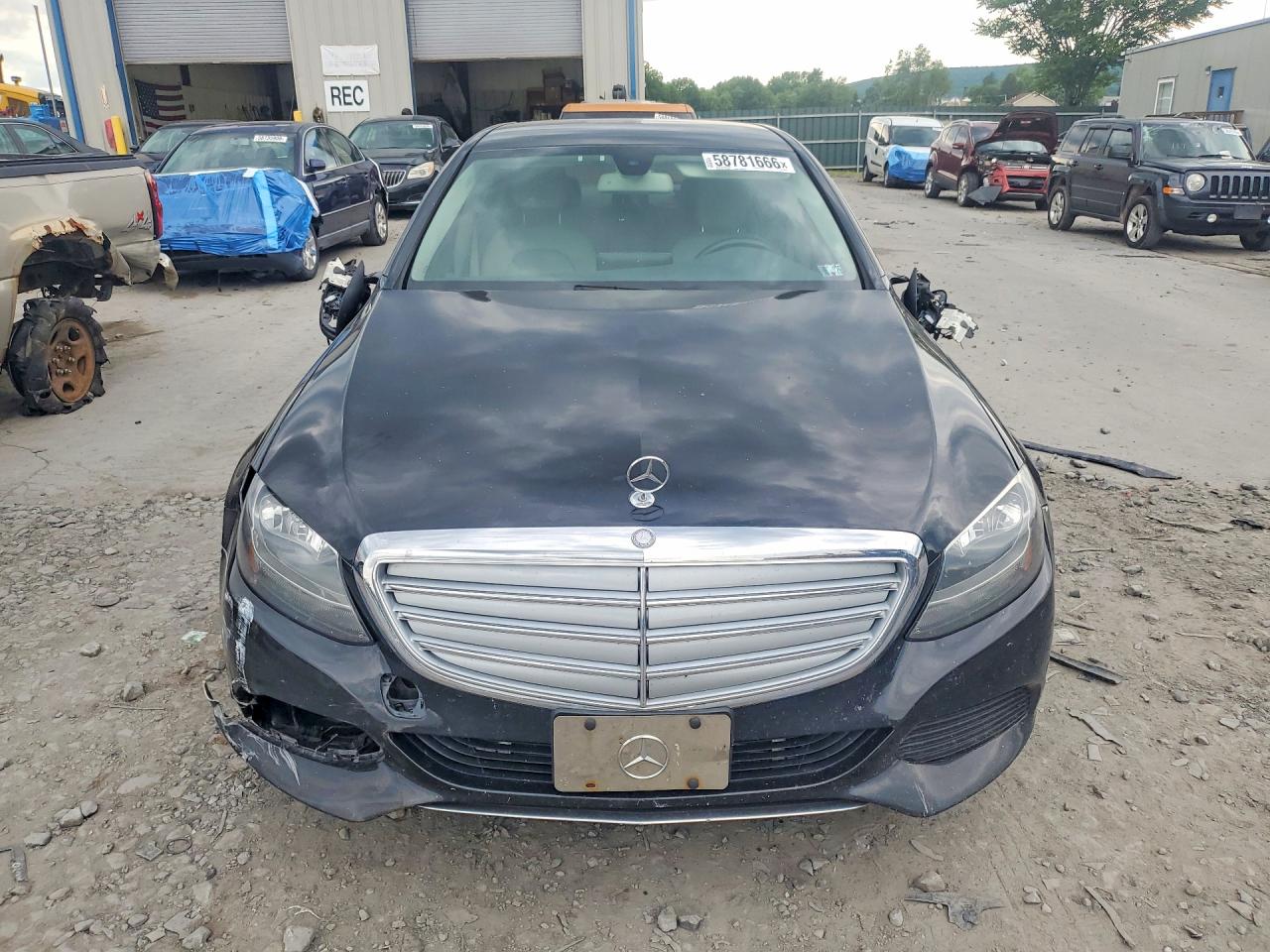 2015 Mercedes-benz C 300 4matic Black vin: 55SWF4KB6FU029123