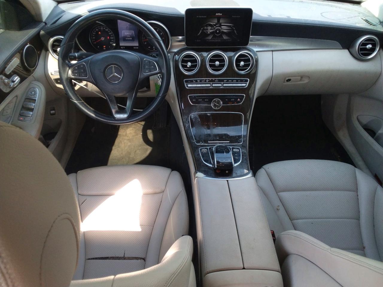 2015 Mercedes-benz C 300 4matic Black vin: 55SWF4KB6FU029123