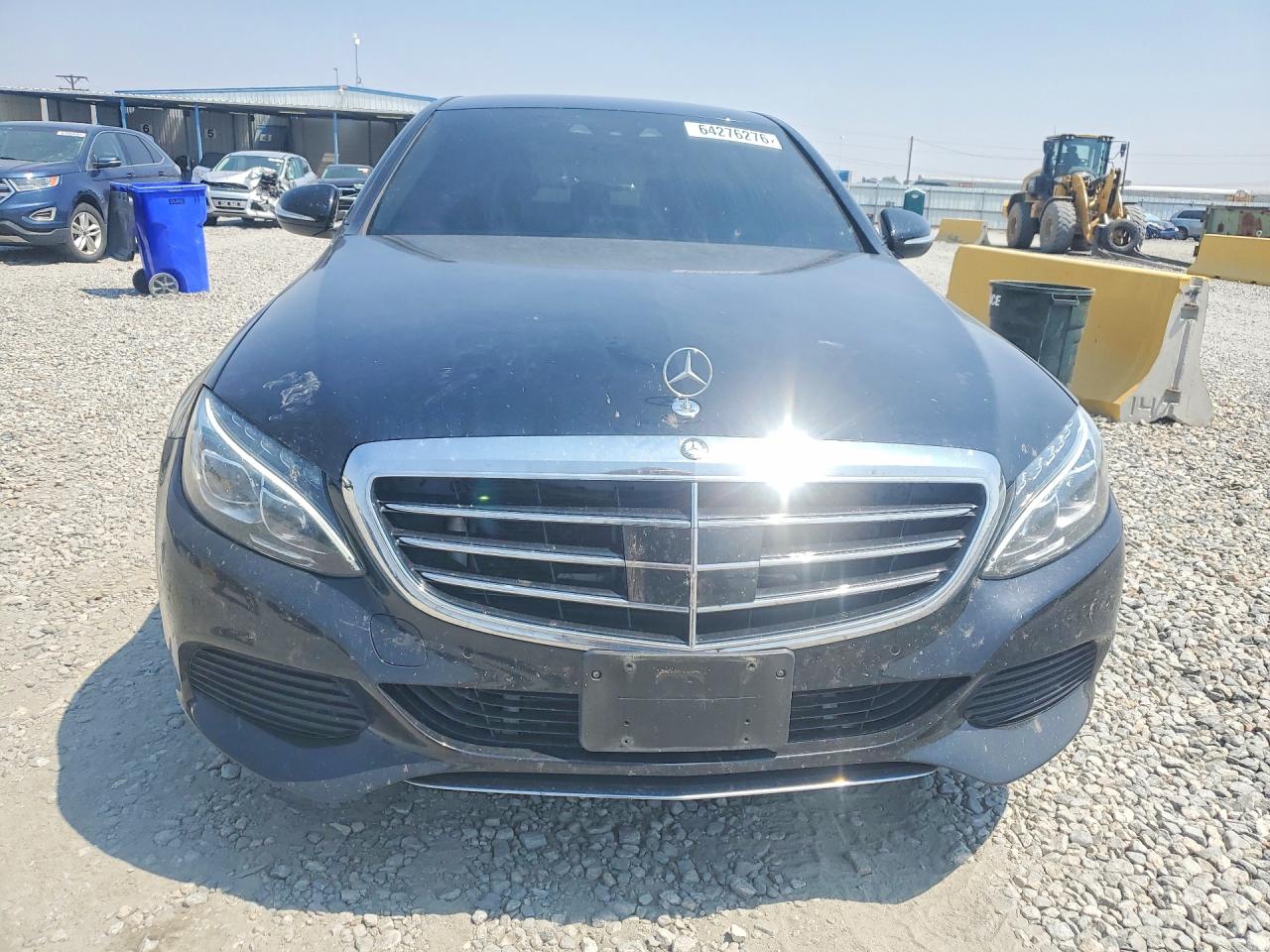 2015 Mercedes-benz C 300 4matic Black vin: 55SWF4KB6FU031969