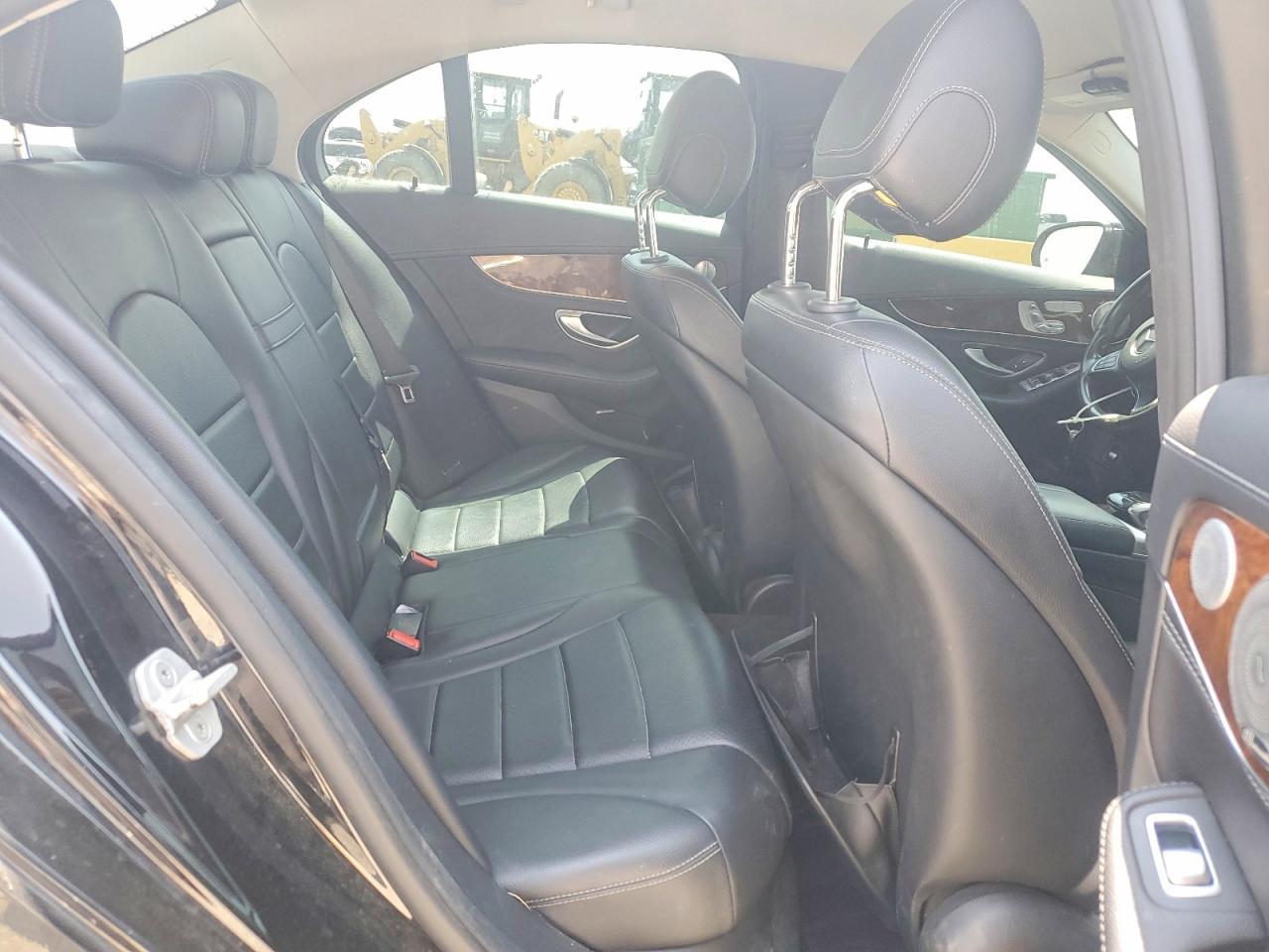 2015 Mercedes-benz C 300 4matic Black vin: 55SWF4KB6FU031969