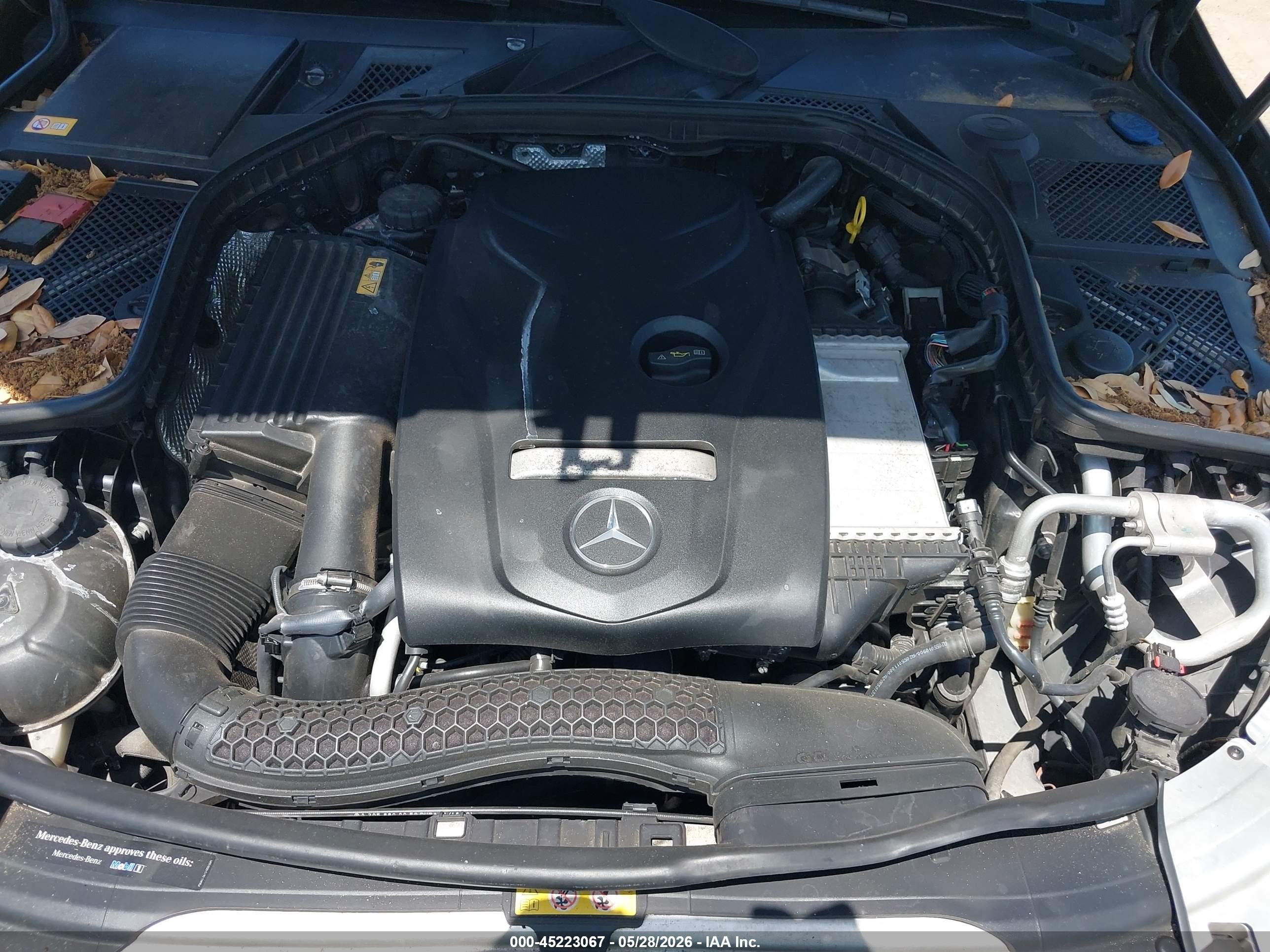 2015 Mercedes-benz C 300 4matic Gray vin: 55SWF4KB6FU039232