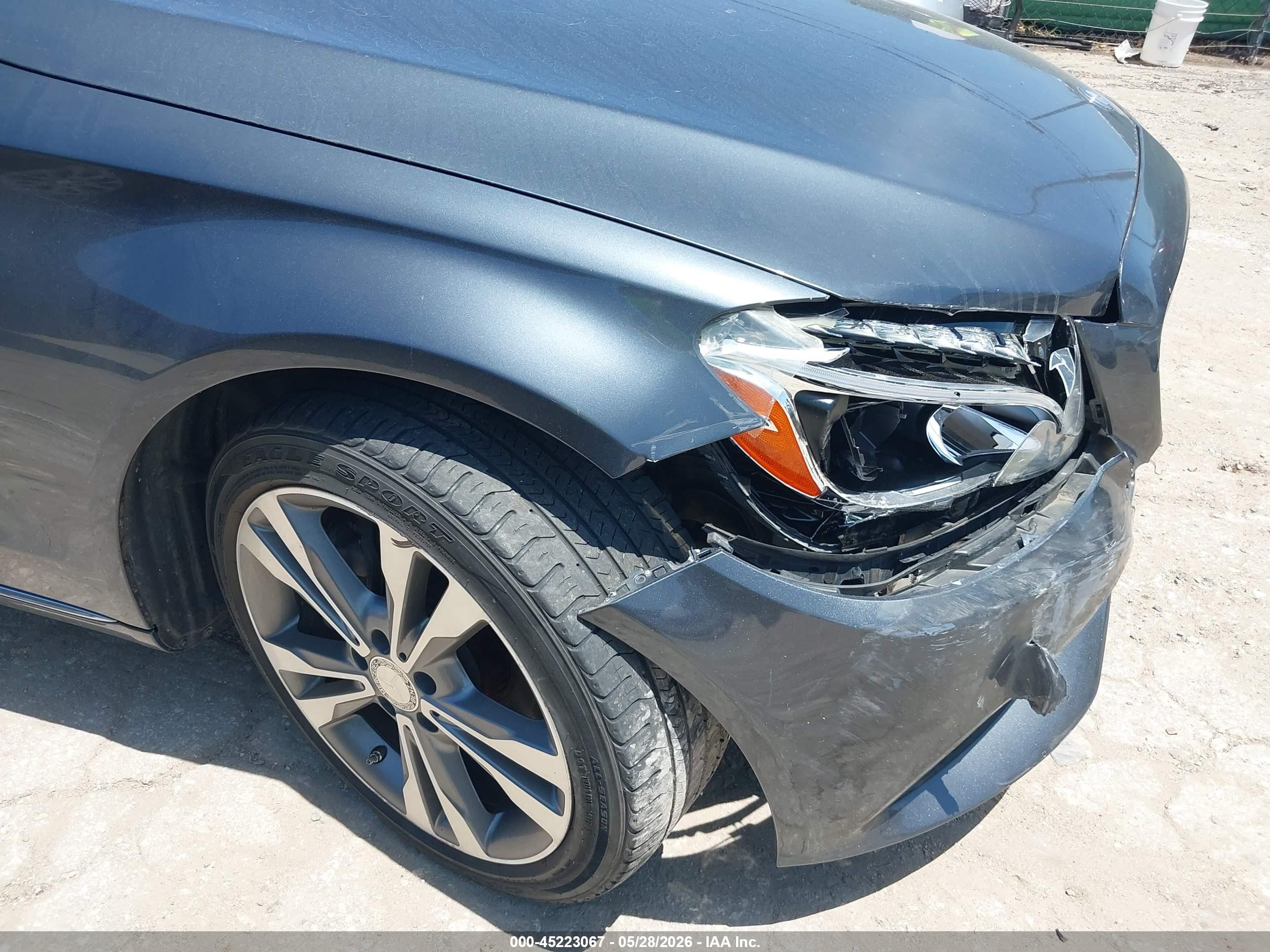 2015 Mercedes-benz C 300 4matic Gray vin: 55SWF4KB6FU039232