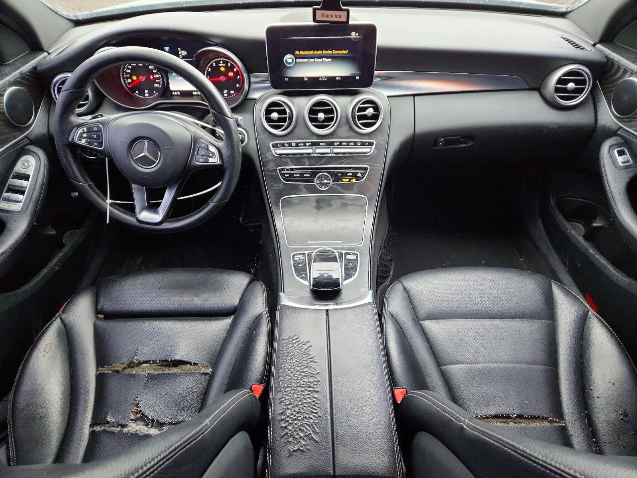 2015 Mercedes-benz C 300 4matic Silver vin: 55SWF4KB6FU045001