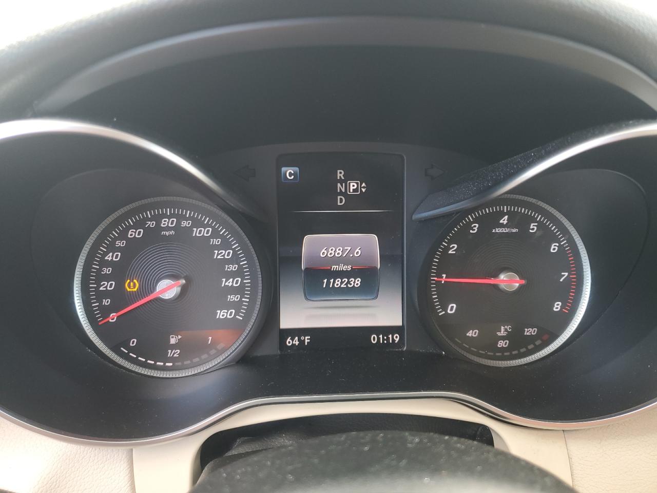 2015 Mercedes-benz C 300 4matic Черный vin: 55SWF4KB6FU047864