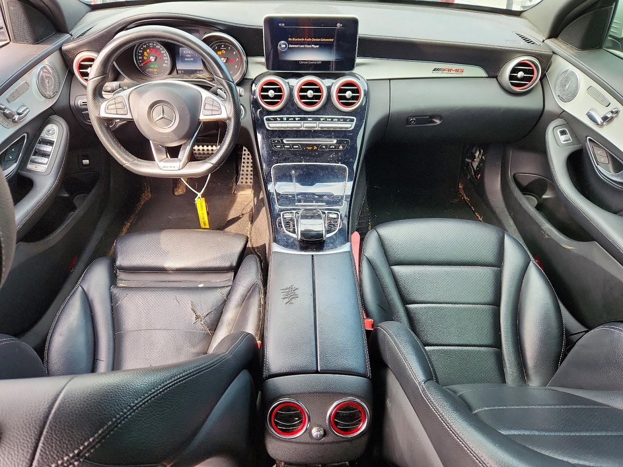 2015 Mercedes-benz C 300 4matic Silver vin: 55SWF4KB6FU073199