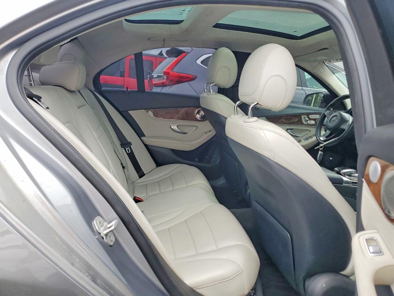 2015 Mercedes-benz C 300 4matic Gray vin: 55SWF4KB7FU005347