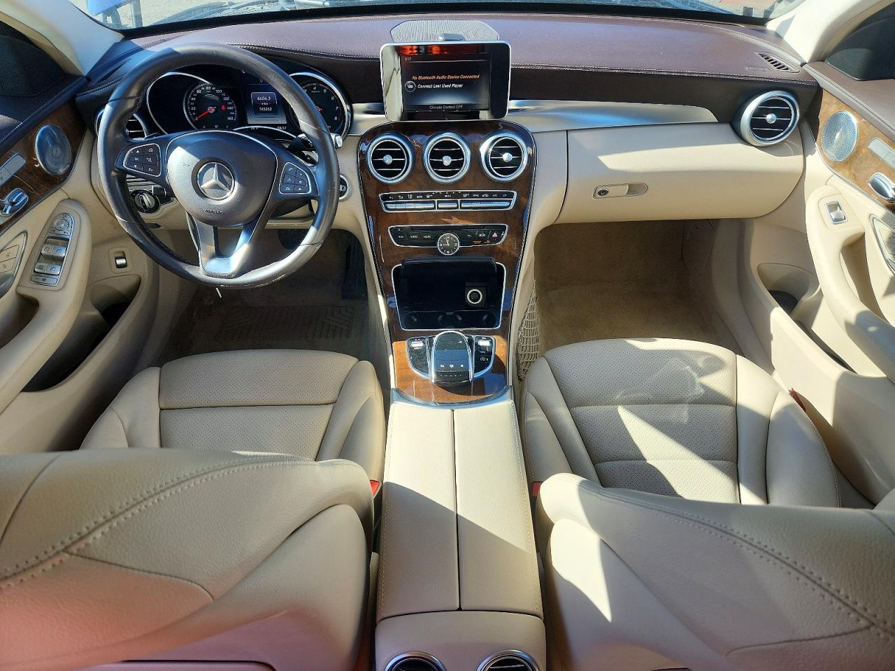 2015 Mercedes-benz C 300 4matic Blue vin: 55SWF4KB7FU006255