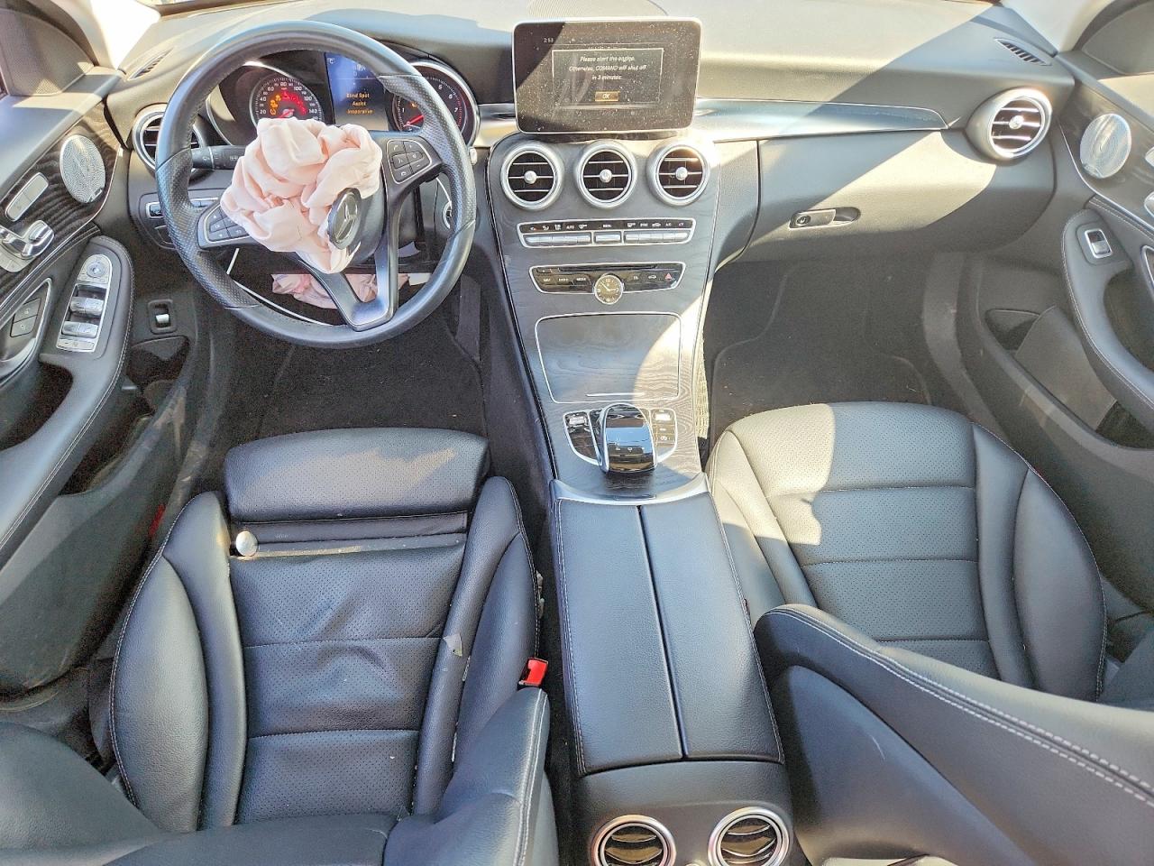 2015 Mercedes-benz C 300 4matic Gray vin: 55SWF4KB7FU013254