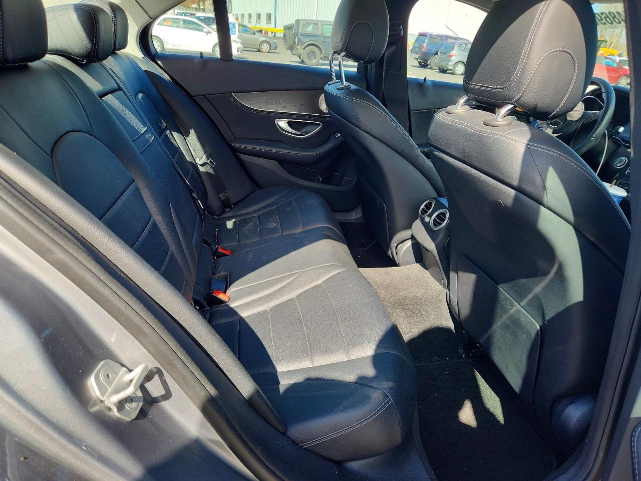 2015 Mercedes-benz C 300 4matic Gray vin: 55SWF4KB7FU013254