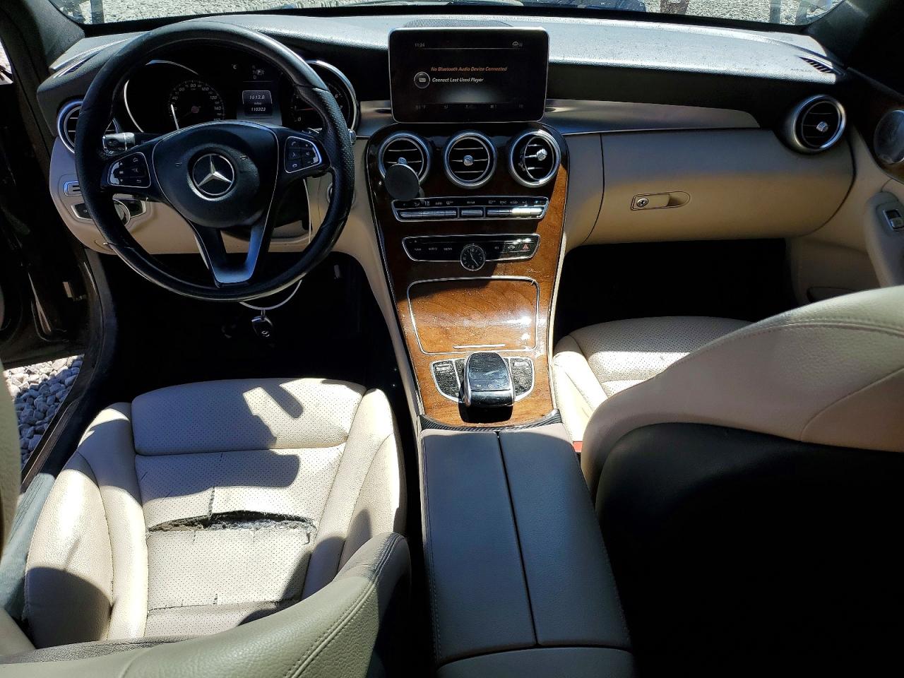 2015 Mercedes-benz C 300 4matic Brown vin: 55SWF4KB7FU025596