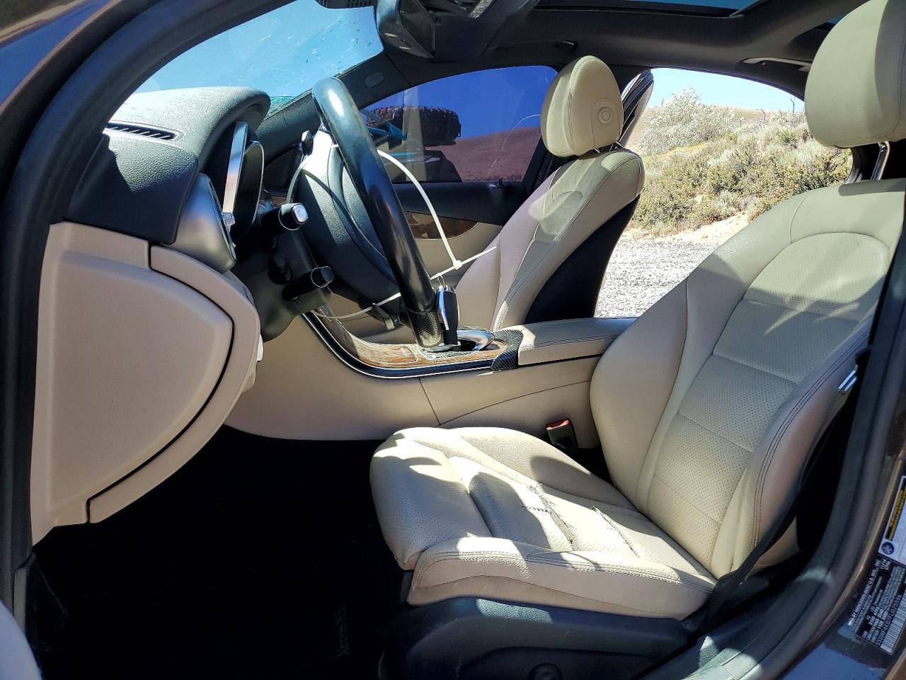 2015 Mercedes-benz C 300 4matic Brown vin: 55SWF4KB7FU025596