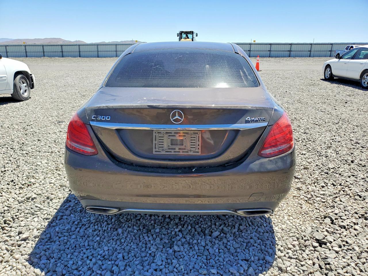 2015 Mercedes-benz C 300 4matic Brown vin: 55SWF4KB7FU025596