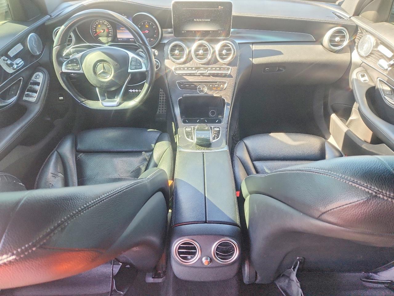 2015 Mercedes-benz C 300 4matic Silver vin: 55SWF4KB7FU028644