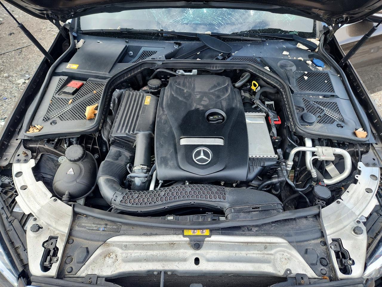 2015 Mercedes-benz C 300 4matic Brown vin: 55SWF4KB7FU035741